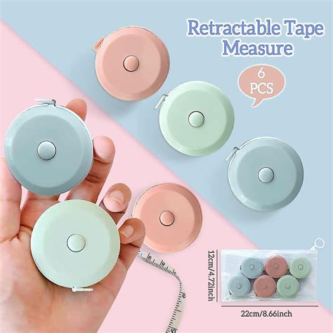 Soft Tape Measure, Fabric Measuring Tape, Retractable Measuring Tape, 6 ...