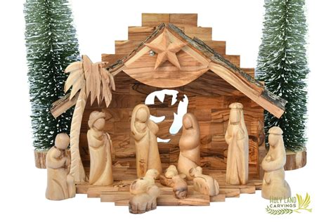 10 Modern and Minimalist Nativity Set Ideas - Our Ivy Farmhouse
