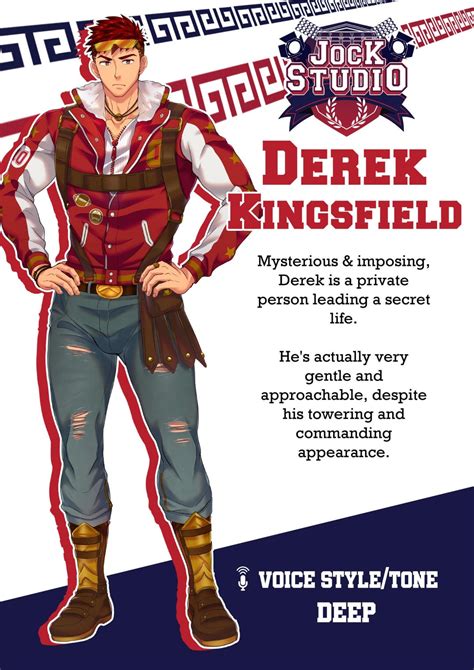 Jock Studio character and voice description : r/campbuddy