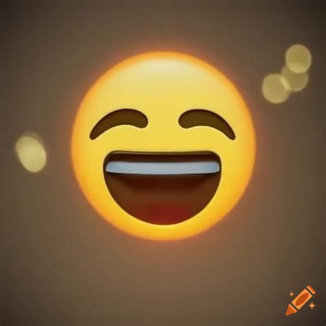 Laughing emojis on blue background on Craiyon