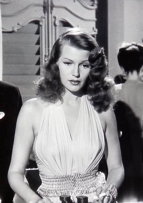 Actress Rita Hayworth in Gilda (1946) Screenshot by Annoth. Uploaded by ...