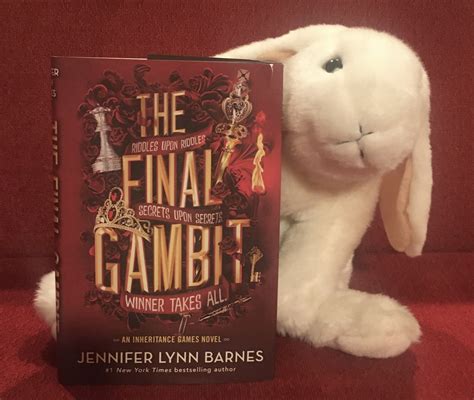 Marshmallow reviews The Final Gambit by Jennifer Lynn Barnes – BookBunnies