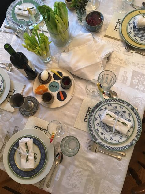 Setting a passover seder table – Artofit