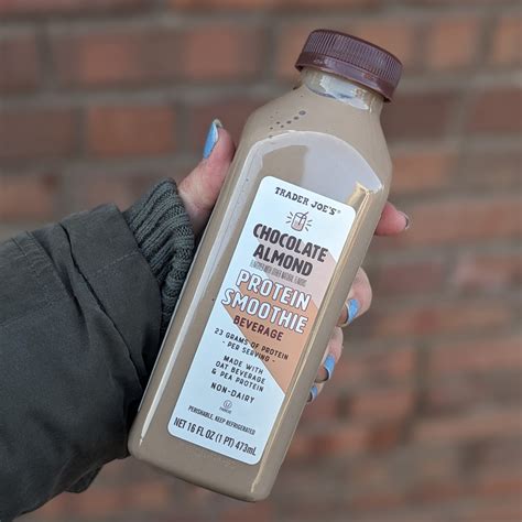 Chocolate Almond Protein Smoothie from Trader Joe's - Vegan Product ...