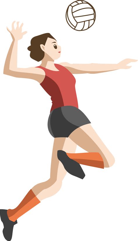 volleyball player png graphic clipart design 20001037 PNG