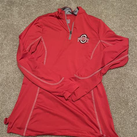 Ohio state quarter zip Good condition No... - Depop