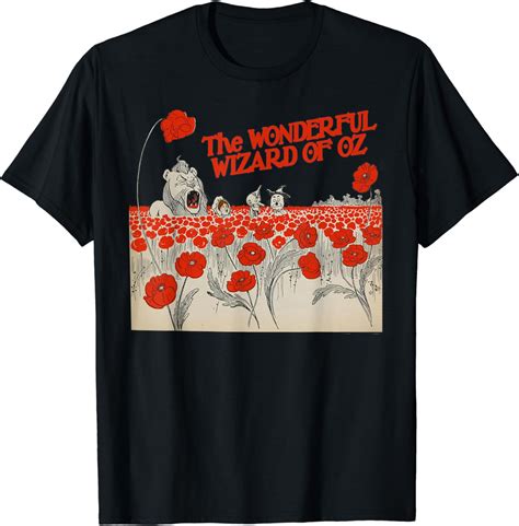 Amazon.com: Vintage Wizard of OZ T-Shirt-Tin Man Lion Scarecrow Dorothy ...