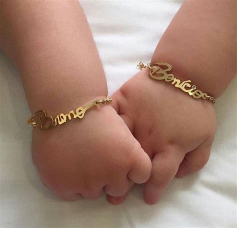 Pin on Grossesse/Bébés | Baby girl jewelry, Kids gold jewelry, Baby ...