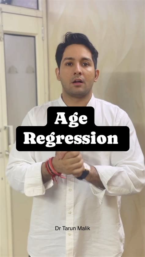Dr. Tarun Malik | Unlock Your Past: Exploring Age Regression Therapy ...