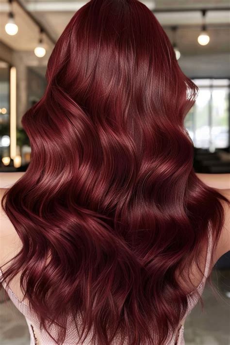 21 Hottest Deep Cherry Red Hair Style Ideas From Subtle To Bold | Hair ...