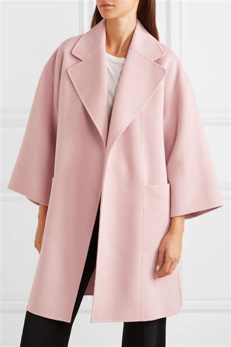 Pink Wool A Line Coat at Amber Polk blog