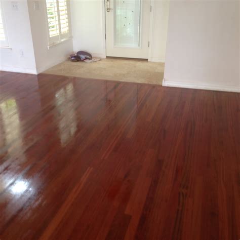 Brazilian Cherry Hardwood Flooring Used at Shelly James blog