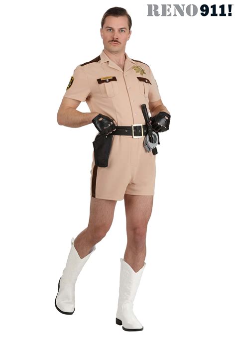 Deluxe Reno 911 Lt. Dangle Costume for Men | TV Show Costumes