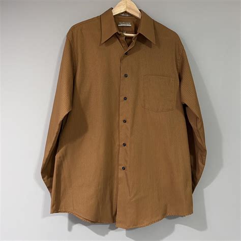 Van Heusen Men's Brown Shirt | Depop