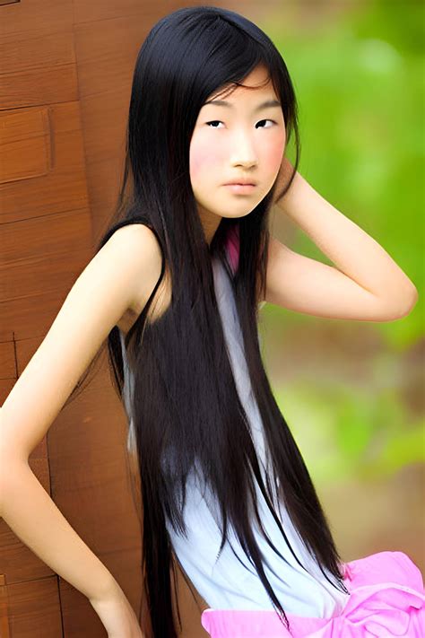Very skinny Asian girl by hlsent on DeviantArt