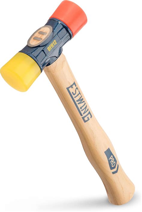 Estwing - DFH-12 Rubber Mallet - 12 oz Double-Face Hammer with Soft ...
