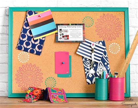 Cork Board Ideas For Work Fabulous Cork Board Transformations Create