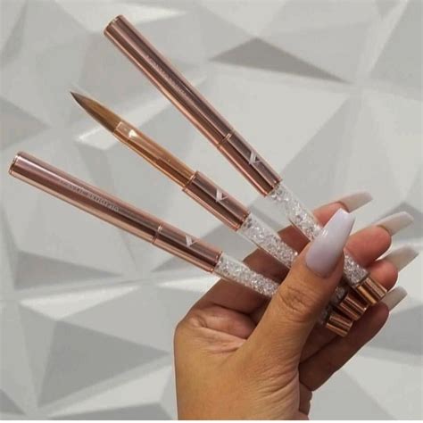 Valentino nail brushes | Pure products, Acrylic powder, Nail dust collector