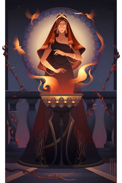 Hestia ~ Greek Mythology by Yliade on @DeviantArt Greek Gods And ...