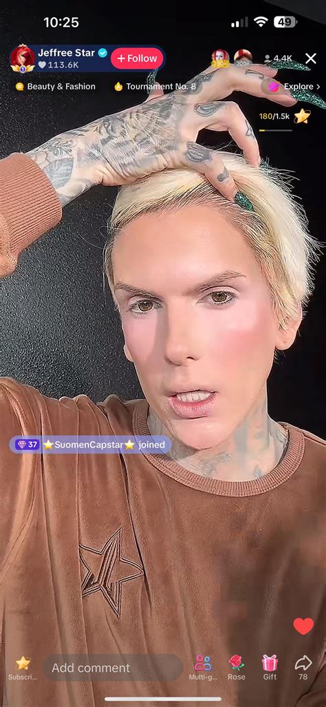 Jeffree Star moved to tiktok live : r/h3h3productions