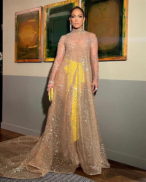 Jennifer Lopez sparkles in sheer gown at ‘Shotgun Wedding’ premiere
