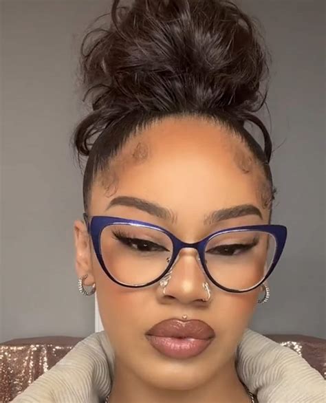 Cateye Dark Blue Glasses | Zeelool Eyeglasses