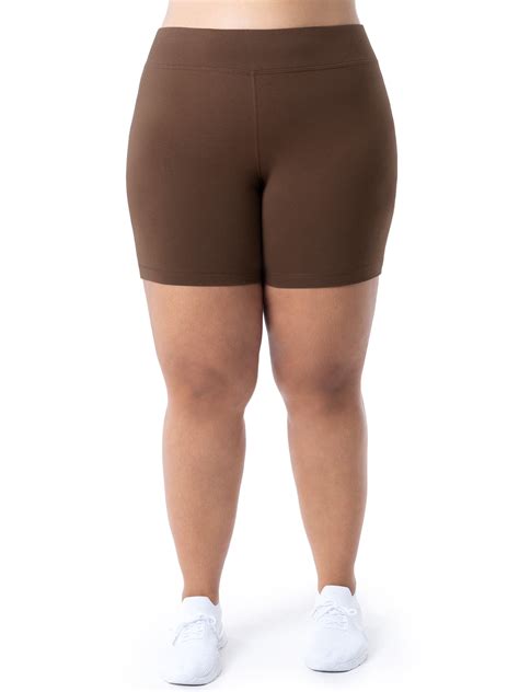 Athletic Works Women's Plus Size Core Active Dri-Works Bike Shorts ...