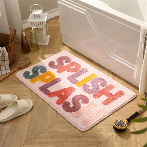 Amazon.com: DBJOY Bathroom Funny Rugs Cute Bath Rugs Non-Slip for Kids ...