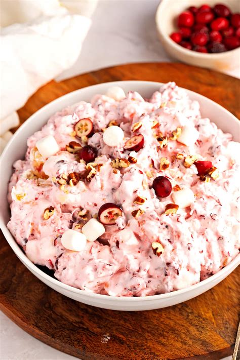 Cranberry Fluff Recipe - Insanely Good