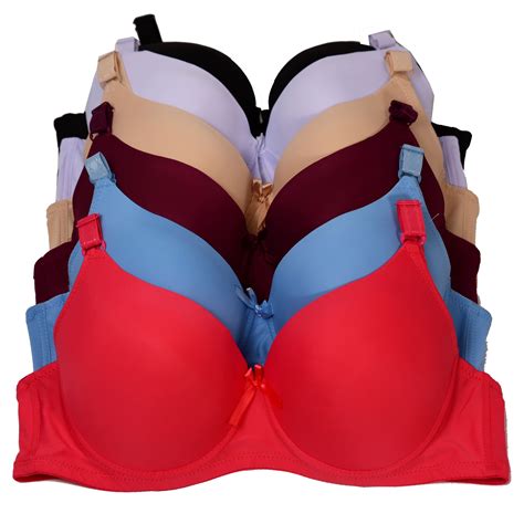 Women Bras 6 pack of Bra Plus Size DDD cup F cup Size 44DDD (5207 ...