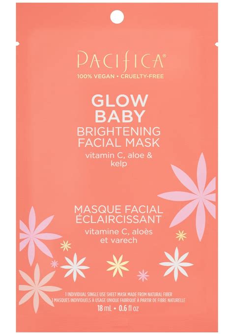 Pacifica Glow Baby Brightening Facial Mask ingredients (Explained)
