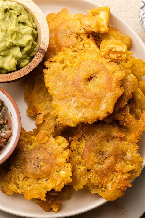 Twice-Fried Green Plantains (Tostones) - Everyday Family Eats