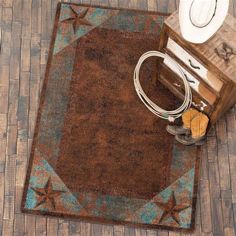 Lone Star Turquoise Rug Collection | Lone Star Western Decor