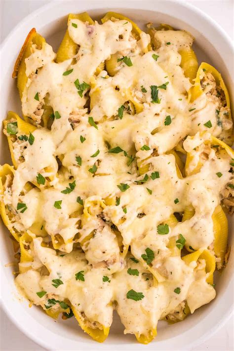 Tuna Stuffed Pasta Shells Recipe | Busy Day Dinners