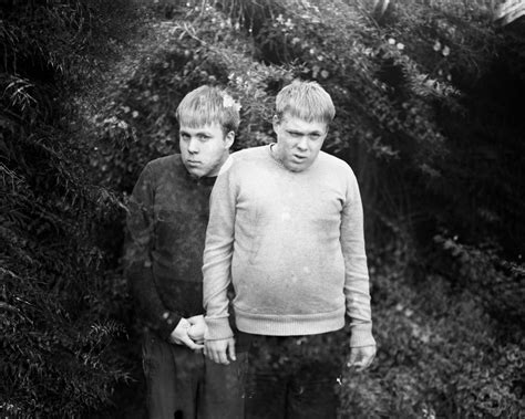 Mirror identical twins with autism, 2018, National Portrait Gallery