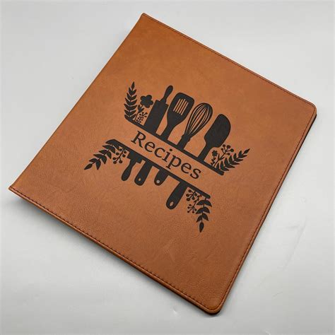 Personalized Recipe Binder,1" 3 Ring Binder, Custom Binder, Cooking ...