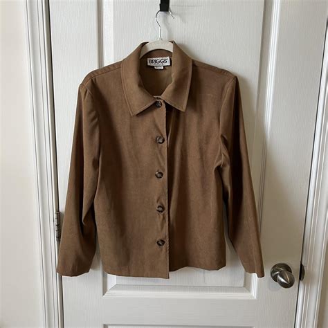 Women's Tan and Brown Jacket | Depop
