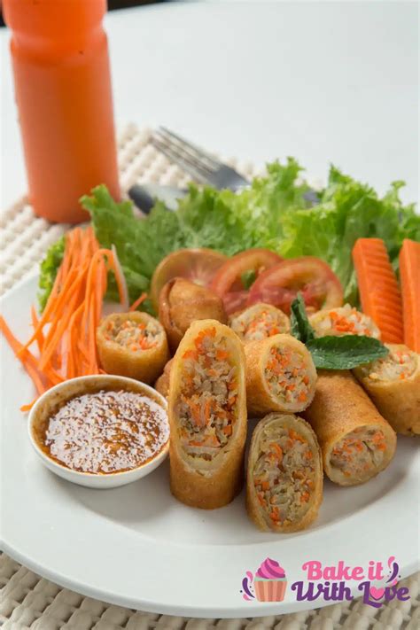 Crispy Thai Spring Rolls: A Tasty Appetizer Or Snack | Bake It With Love