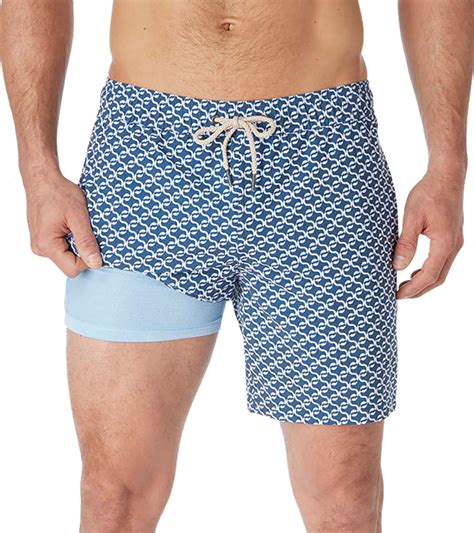 Fair Harbor Clothing Men's 16" Bayberry Swim Trunks at SwimOutlet.com