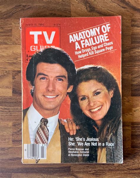 Vintage TV Guide Remington Steele Pierce Brosnan June 9, 1984 | eBay