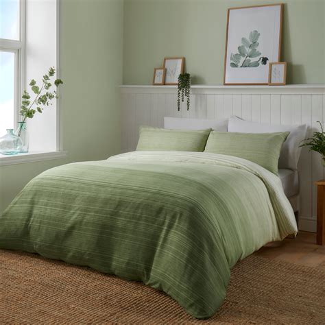 Green Fusion Fairhaven Duvet Cover Bedding Set | Terrys