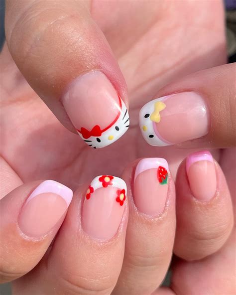 Hello Kitty Nails Nail Hello Kitty Adorable 3D Manicure Charms