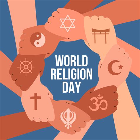 World Religion Day Banner Design Vector illustration 16716143 Vector ...