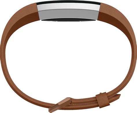Best Buy: Fitbit Alta HR Accessory Band Leather (Small) Brown FB163LBBRS