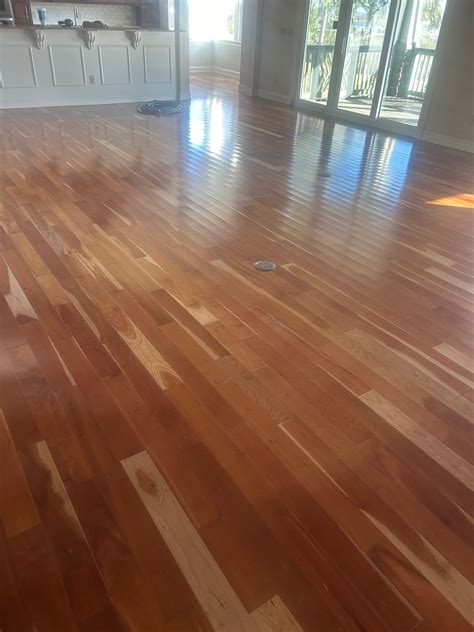 Cupped American Cherry Flooring in Fernandina
