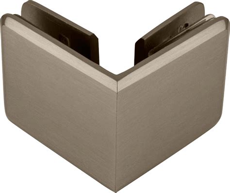 C.R. LAURENCE SGC90BN CRL Brushed Nickel Square 90 Degree Glass-to-Glass Clamp - Amazon.com