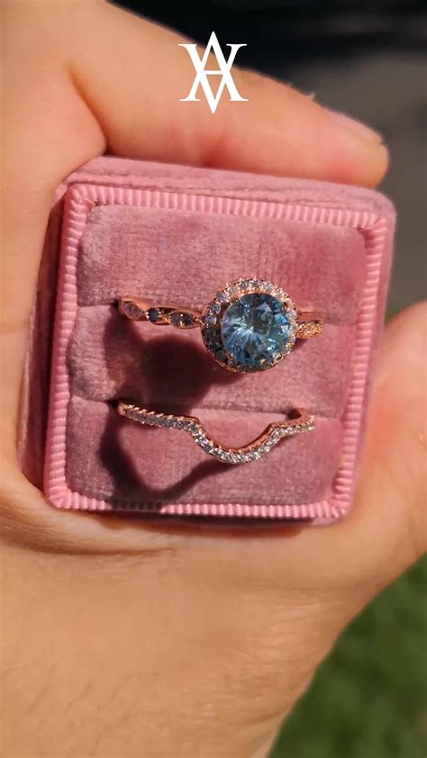 2 carat round cut pave double stack wedding ring – Artofit