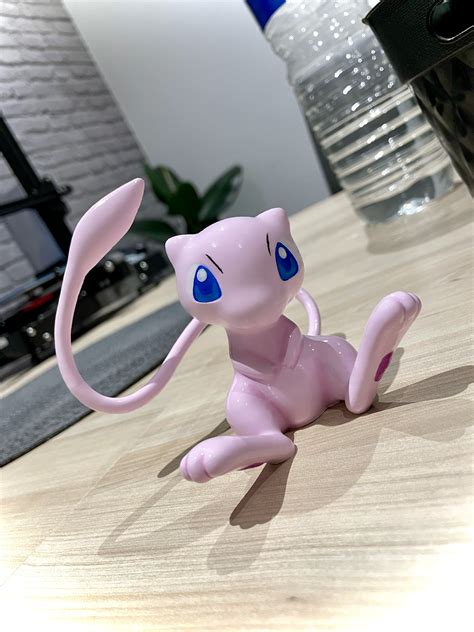 3D print Mew(Pokemon) • made with Ender 3・Cults