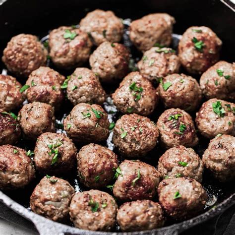 Meatballs Without Breadcrumbs