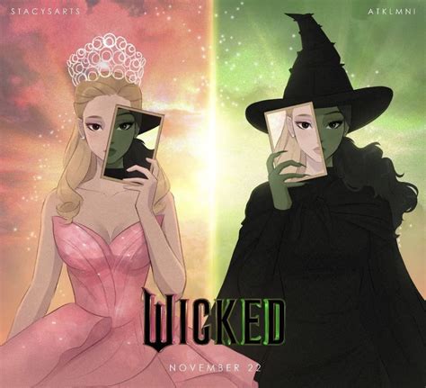 Pin by Ashley Sparks on Wicked | Wicked film, Wicked musical, Cute drawings